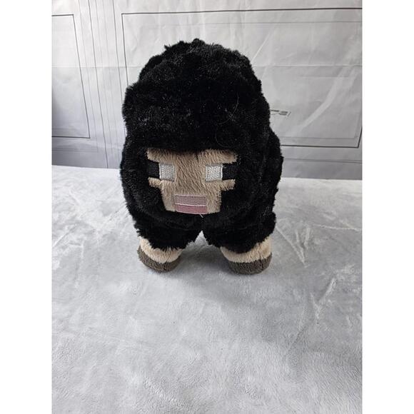 Minecraft Black Sheep Plushy 11” Inch Jinx Spin Master Mojang CLEAN SMOKE FREE - Picture 2 of 7